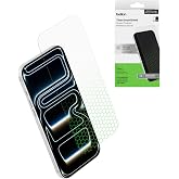 Belkin SmartShield Clear Screen Protector, iPhone 18/17 Pro Max | Nano-Titan, Anti-Glare, Impact &amp; Scratch Proven Protection,