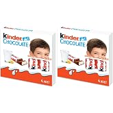 Kinder &Ccedil;ikolata 4'l&uuml;, 50 Gr 2li paket