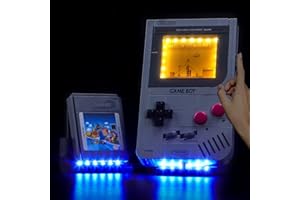 BRICKBLING Kit d'éclairage LED compatible avec Lego Game Boy 72046 (pas de modèle) - Compatible avec Lego Game Boy 72046 - Modèle de blocs de construction Game Boy