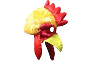 Petitebelle Poulet Chapeau Masque Robe unisexe Party Up Costume pour les enfants Taille unique Orange