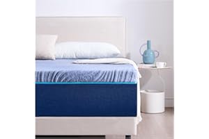 Hiimgo Materasso Matrimoniale 160x190 Memory Foam, Altezza 20 cm, Ortopedico, Medio Rigido, 7 Zone di Comfort, Alleviamento Punti di Pressione Materasso Matrimoniale Ortopedico