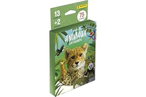 Panini Monde des Animaux-Les Records Blister 13 buste + 2 offerte, 004625KBF15