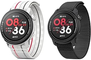 SUGARJAR Deportiva Nailon Correa Compatible con COROS PACE 3 / APEX PRO/2 PRO/APEX 46 mm para Mujeres y Hombres
