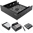 Akasa 3.5" Device/SSD/HDD Adapter | 5.25" to 3.5" Bay Adapter | 2.5/3.5 Inch Hard Drive Enclosure | SSD Bracket | AK-HDA-05