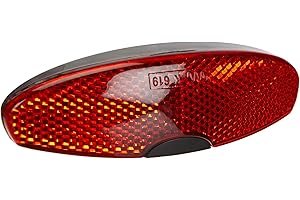 Prophete Prophete 5254 - Riflettore grandangolare per portapacchi, nero, taglia L