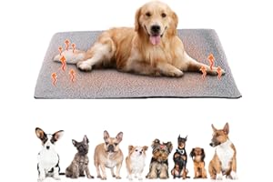 SPORGO Selbstheizende Decke für Katzen & Hunde: Katzenbett Selbstheizende Decke Katze waschbar abnehmbar Hundedecke flauschig Wärmedecke ohne Strom Selbstwärmende, für Katzen und kleine Hunde (65x95cm)