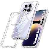 FLLAO Case for Xiaomi Redmi Note 14 Pro 5G / Xiaomi Poco X7 5G, [Built-in | Built-in Air Pad, Anti-Shock Anti-Scratch Layer C