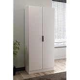 ESTANTE &Ccedil;ok Ama&ccedil;lı Dolap Mutfak Dolabı Banyo Dolabı Kiler Dolabı 2 Kapaklı 8 Raflı Beyaz