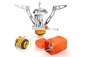 LAMTOR Backpacking Stove Portable, 3000W Pocket Rocket Camping Stove with Carry Box, Outdoor Camping Gas Stove for Cooking, Picnic, Camping, Hiking, Trekking, BBQ