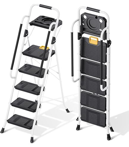 Scala Alluminio Hailo L60 Con 7 Gradini - Portata 150 Kg EN 131 - Foto 4