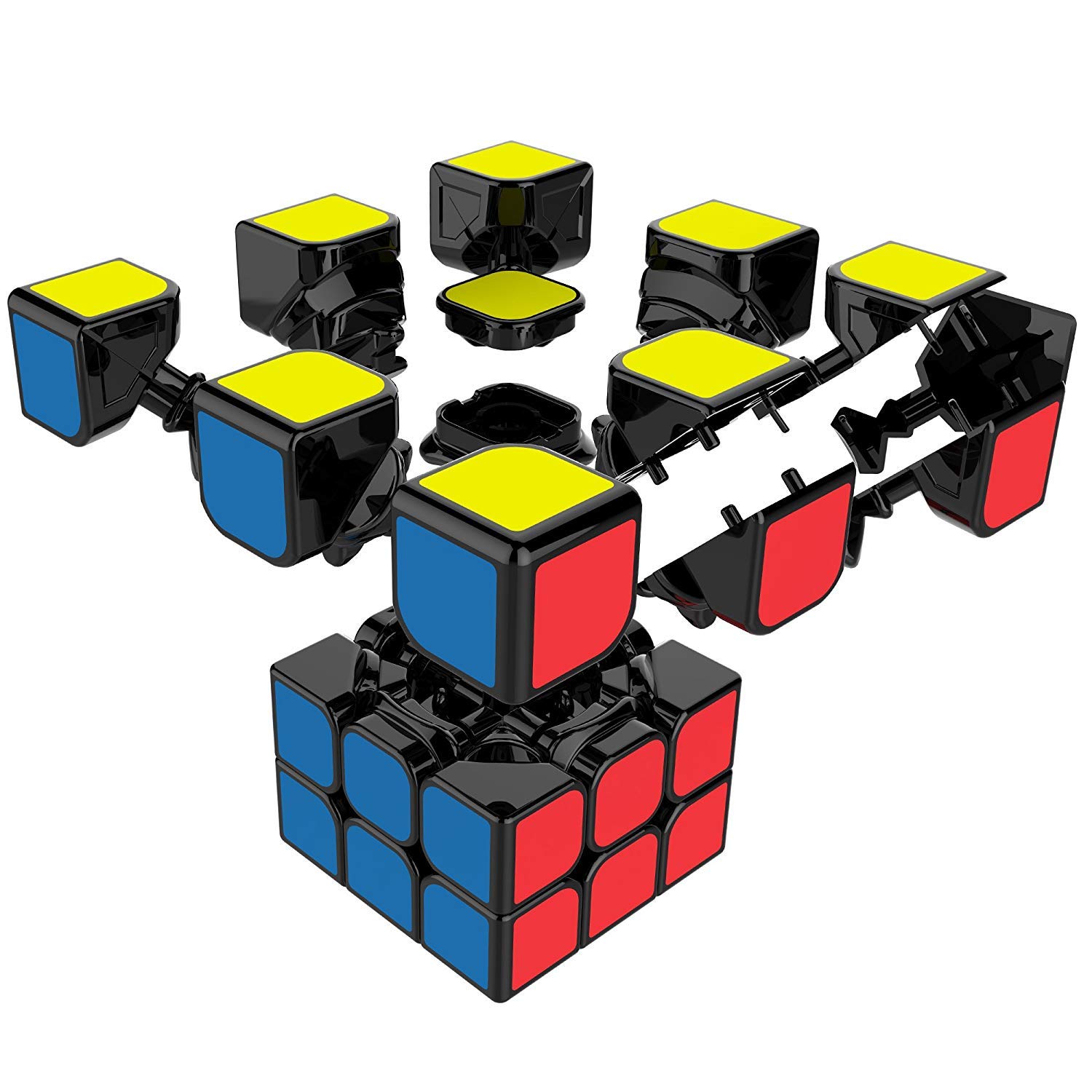 Roxenda Moyu Aolong Profesional Cubo Mágico 3x3x3 Puzzle Cubo de la Velocidad V2 Juguetes clásicos - Imagen 6