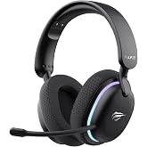 Havit Gamenote Fuxi-H7 RGB Kablosuz Gaming Oyuncu Kulaklığı - Siyah
