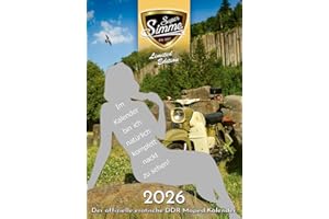 ZILLER PREMIUM QUALITÄT Super Simme 2026 - Der offizielle erotische DDR Moped A3 Simson Kalender