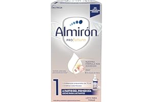 NUTRICIA Almirón Profutura 1 Minibiberones, Leche de Inicio Bebé desde el Primer Día, 4x70ml, 280ml