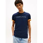 Tommy Hilfiger TJM REG LINEAR LOGO TEE EXT Tiş&ouml;rt Erkek