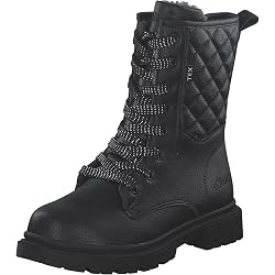 S.Oliver Mädchen Winterstiefeletten – Gefüttert, Wasserabweisend, Mit Reißverschluss & Schleife