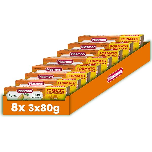 Omogeneizzato Plasmon Tacchino E Cereali - 24 Barattoli Da 80g, Per Bambini Da 4 Mesi, 100% Naturale
