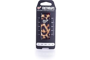 Gruv Gear FretWraps Wild 'Leopard' String Muter 1-Pack, Small, Leopard Print