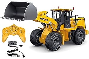 RLS Hunia RC Remote controlled Truck Bulldozer Tractor Loader construction vehicle Toy car 2.4GHz Bulldozer Engineering Excavator Digger Vehicle 1:24