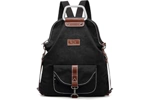 Travistar Zaino Donna Borsetta Donna Borsa a Tracolla Zaino Scuola Borsa Tela Zaino da Viaggio per Donna