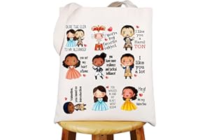 WZMPA Hamilton Character Tote Bag Angelica & Eliza & Peggy Fans Geschenk Hamilton Broadway Umhängetasche Broadway Theater Merch