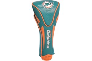 Team Golf NFL Hybrid Golf Club Headcover, Hook-and-Loop Closure, Velour lined for Extra Club Protection
