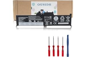 OUSIDE 01AV432 Laptop Akku für Lenovo ThinkPad Yoga 260 00HW026 00HW027/370 Series 01AV433 01AV434 SB10K97589 SB10K97590 SB10K97591 Original Battery Replacement(15.2V 51Wh/3360mAh)