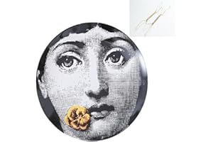 Beccalame Decorative Plates Handmade Ceramic Ornament for Home&Office Wall Decors (with Hanger) (F4)