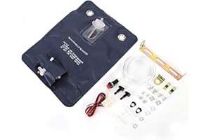 OUKENS Kit Lavavetri, Pompa Lavavetri Universale 12v Con Kit Borsa Portabottiglie Adatta per Auto D'Epoca 151286776374