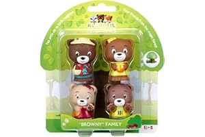 Klorofil- Famille Browny Personnages À Collectionner, 700300, Multicolore