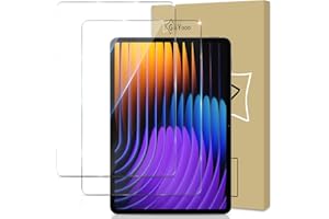 GiiYoon Lot de 2, Verre Trempé pour Xiaomi Pad 7/Pad 7 Pro 11,2 Pouces [Couverture Complète] [Vitre Protecteur 9H Dureté] [Sans Bulles] [Anti-rayures] Film Protection écran pour Xiaomi Pad 7/Pad 7Pro