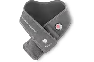 Vulpés NeckPad Pro L – Fascia riscaldante per collo senza fili | Calore a infrarossi | Controllo smartphone | Materiale certificato senza Cromo, Piombo e Cadmio