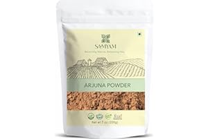 SAMYAM Arjuna Bark Powder - 200g Pack | Ayurvedic Supplement, Terminalia arjuna