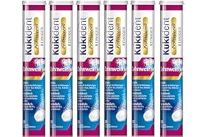 Kukident Pastillas de limpieza de dientes profesionales (6 x 30 unidades)