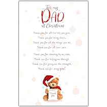 Biglietto Di Natale Divertente 'Mum From Daughter' - Formato Maxi 235x159 Mm Con Orsetti - Cartolina Augurale Inglese Per Mamma - 2