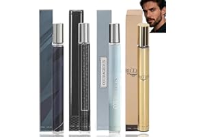 GERHUA 4Pcs Perfume for Men,Cologne for Men,Men's Eau De Perfume,Pheromone Perf/ume,Long Lasting Fragrance Mist f/or M/en,Mini Perf/ume,Travel Size Per/fume,Per/fume Gift Set for Him Husband Dad (4x35ml)