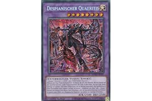 TCG MP22-DE141 - Despianischer Quaeritis - Secret Rare - Deutsch - 1. Auflage - im Set mit Ultrapro Toploader - Yugioh