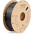 Comgrow PLA 3D Printer Filament, 3D Printer PLA Filament 1.75mm, Dimensional Accuracy +/- 0.02 mm, 1KG Spool Black