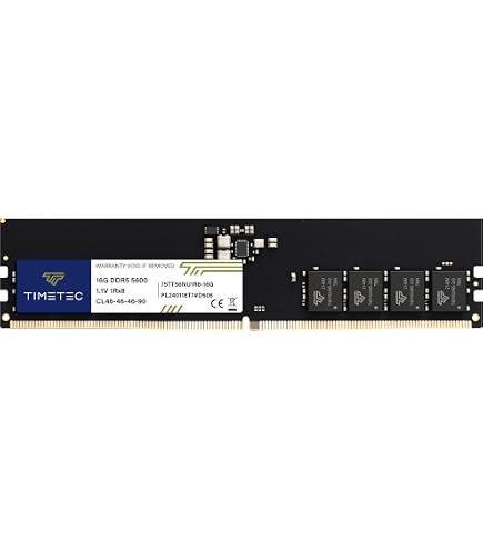 SK Hynix 8GB (1x8GB) DDR5 5600MHz (or 4800MHz PC5-38400) High