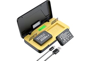 ENEGON LP-E12 akumulator 20 W Dual Storage szybka ładowarka zestaw (2 x 1200 mAh) do Canon EOS M50 Mark II, 1200D,100D, M50, EOS M, M2, M10, M100, M200, Kiss X7, PowerShot SX70 HS,