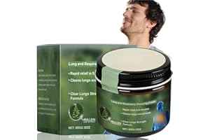 SINGHAO 60g Mullein Clear Lung Repair Cream,Mullein Leaf Extract for Lu/ngs,Lung & Respiratory Cleansing Cream,Clear Lu/ng Cream for Lung Health,Herbal Lung Cleansing & Repair,Cl/ear Lungs Extra Strength