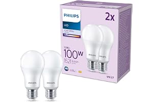 LED multipack: 13W (100W), E27, A67, Kallvitt 4000 Kelvin, Frostad plast, 1521 lumen, Ej dimbar, 15000 timmar livslän