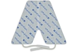 ‎STIMPADS StimPads NACKEN Elektroden-1 Stück mit doppeltem 2mm Pin-Anschluss EMS TENS Pads-Besonders geeignet bei Nacken-,Kopf-und Belastungsschmerzen-Gute Haft-und Leitfähigkeit-Zertifiziertes Medizinprodukt