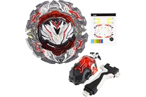 Zelzen Bey Toupie Blade avec Lanceur, Bey Toupie Blade Burst Turbo avec Metal Fusion Pack, Jouets de Bataille Gyroscope Noël Anniversaire Enfants Fête Cadeau B195