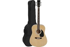 JUAN MIGUEL NAVARREZ NAVARREZ NV32 Chitarra Acustica di Tipo Western, Naturale, borsa inclusa