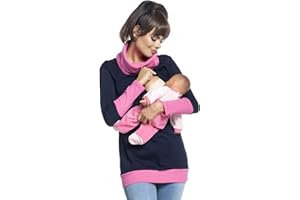 Zeta Ville 1060 Pull D'allaitement En Tricot Rayé Pour Femme