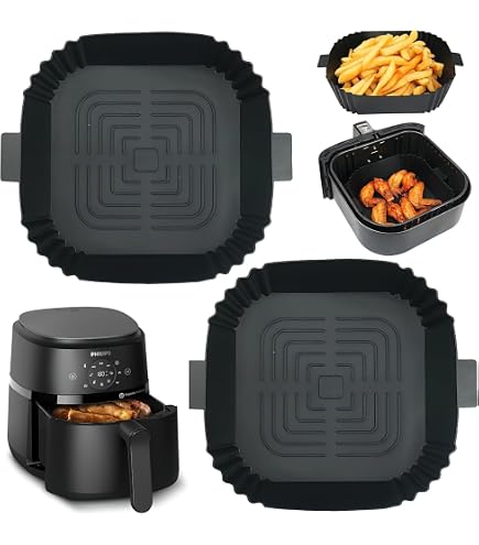 Doublures Jetables Pour Friteuse à Air – Lot De 100 – Compatible Ninja AF500UK, Duronic AF34, Etc.