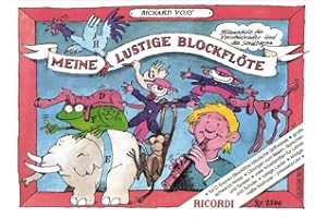 TUYAMA Meine lustige Blockflöte (deutsche Griffweise) Band 1 - Flötenschule für Vorschulkinder und den Schulbeginn + Korkfett - Flöte Soprano Recorder ISBN 9783931788438