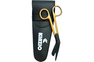 KINZIO Chirurgia Professionale Bende per Vesciche Forbici per Infermieristica Acciaio Inossidabile Chirurgico di Grado Supremo Finitura Satinata Verniciatura a Polvere Bandage Scissors (16.5 cm)
