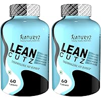 Naturyz LEAN CUTZ Thermogenic Fat Burner with Acetyl L Carnitine, Green tea Extract, Garcinia Cambogia, Green Coffee…
